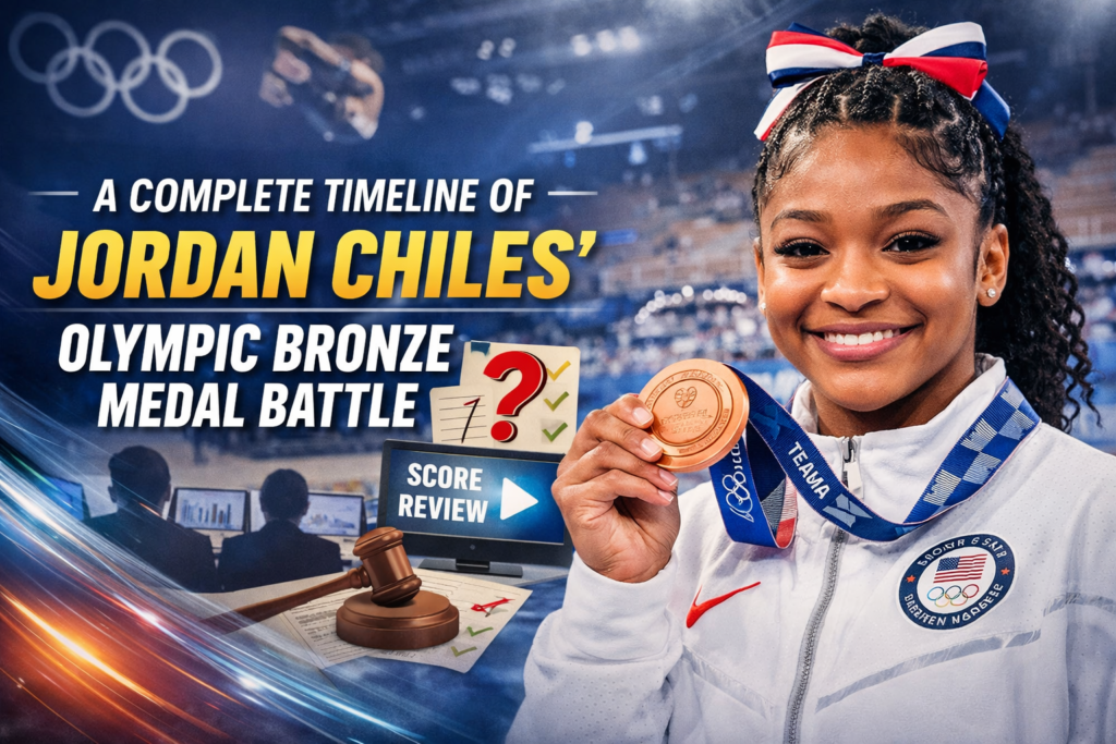 A Complete Timeline of Olympic Gymnast Jordan Chiles’ Battle to Retain Her Bronze Medal