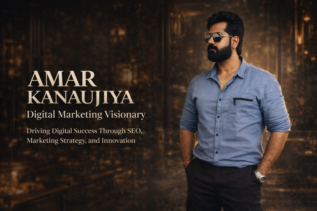 Amar Kanaujiya Wiki, Biography, Education, Career and Digital Marketing Work