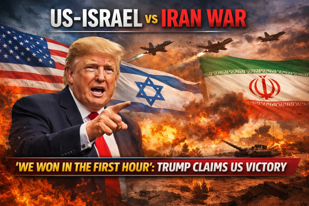US-Israel vs Iran War News Live Updates: Trump Claims US Won Iran War in the First Hour