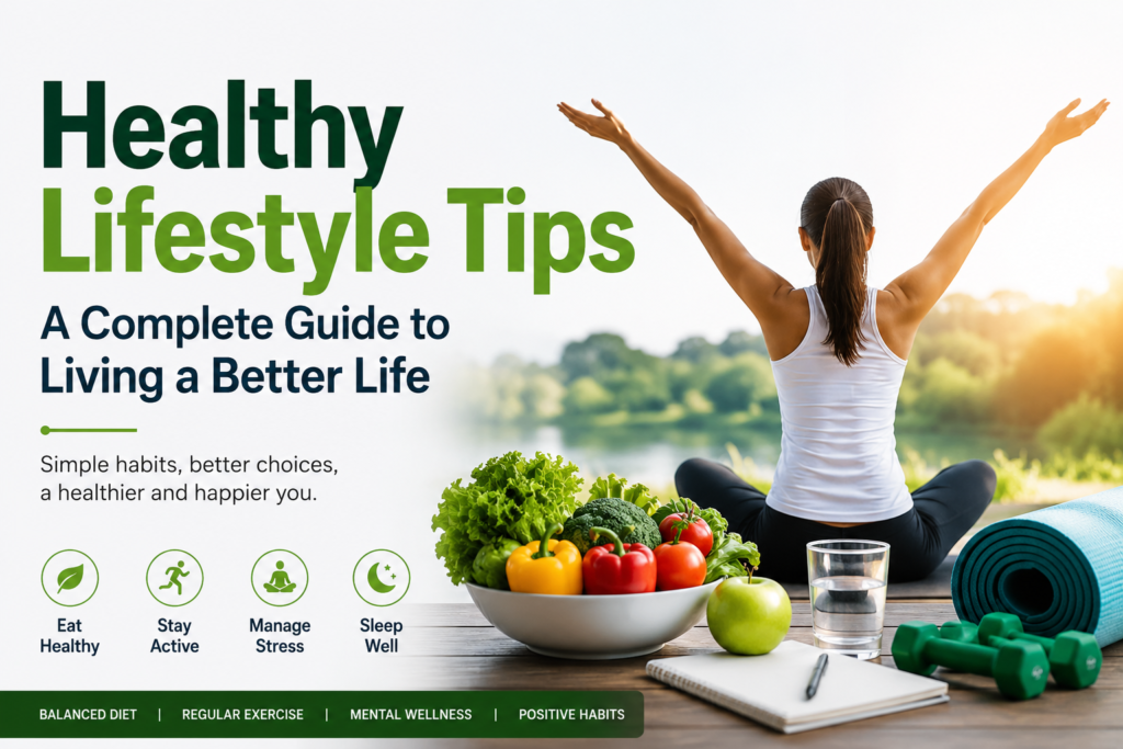 Healthy Lifestyle Tips: A Complete Guide to Living a Better Life