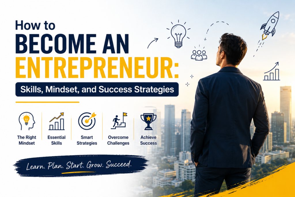 How to Become an Entrepreneur: Skills, Mindset & Success Strategies